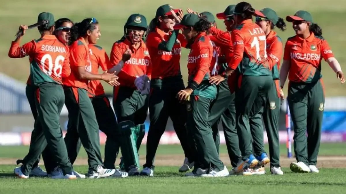 Bangladesh scored their first win in a Women's World Cup match in Hamilton on Monday. (ICC)