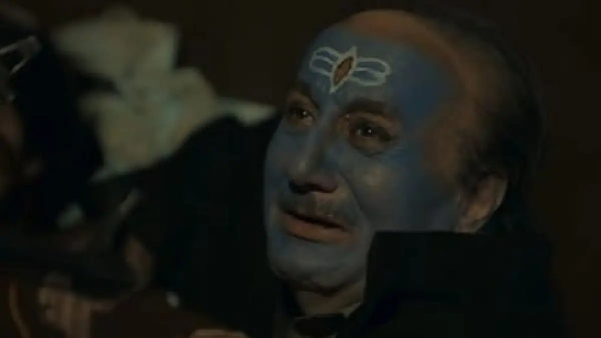 A Still Of Anupam Kher From 'The Kashmir Files'