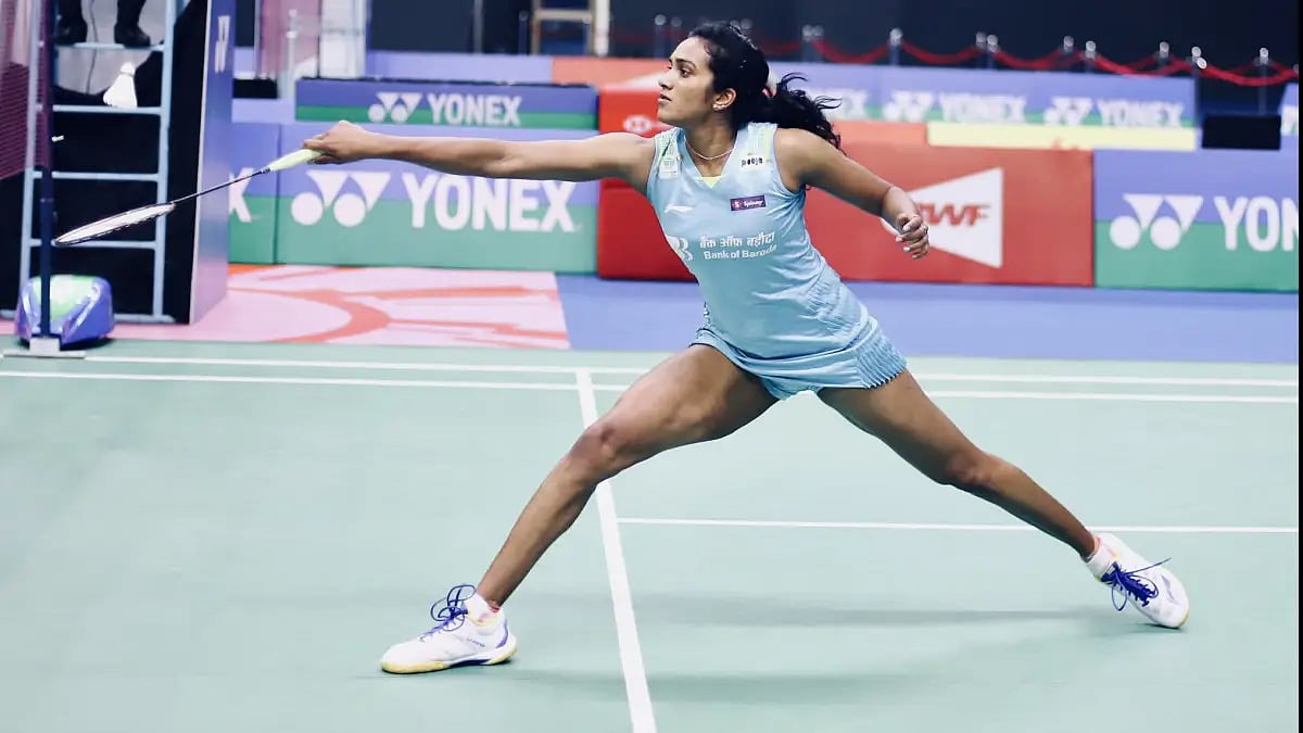 PV Sindhu reached the All England Open Badminton Championships semifinals twice in 2018 and 2021.  