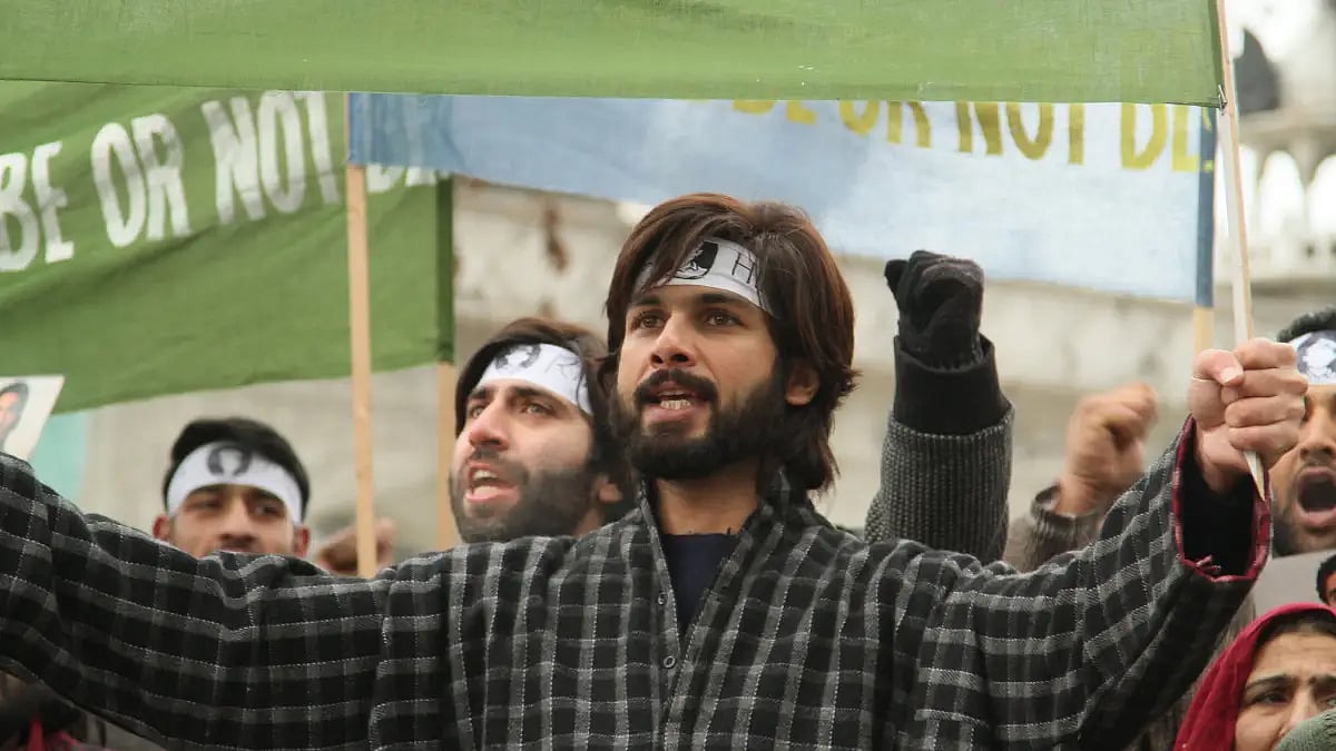 Shahid Kapoor in the film 'Haider'
