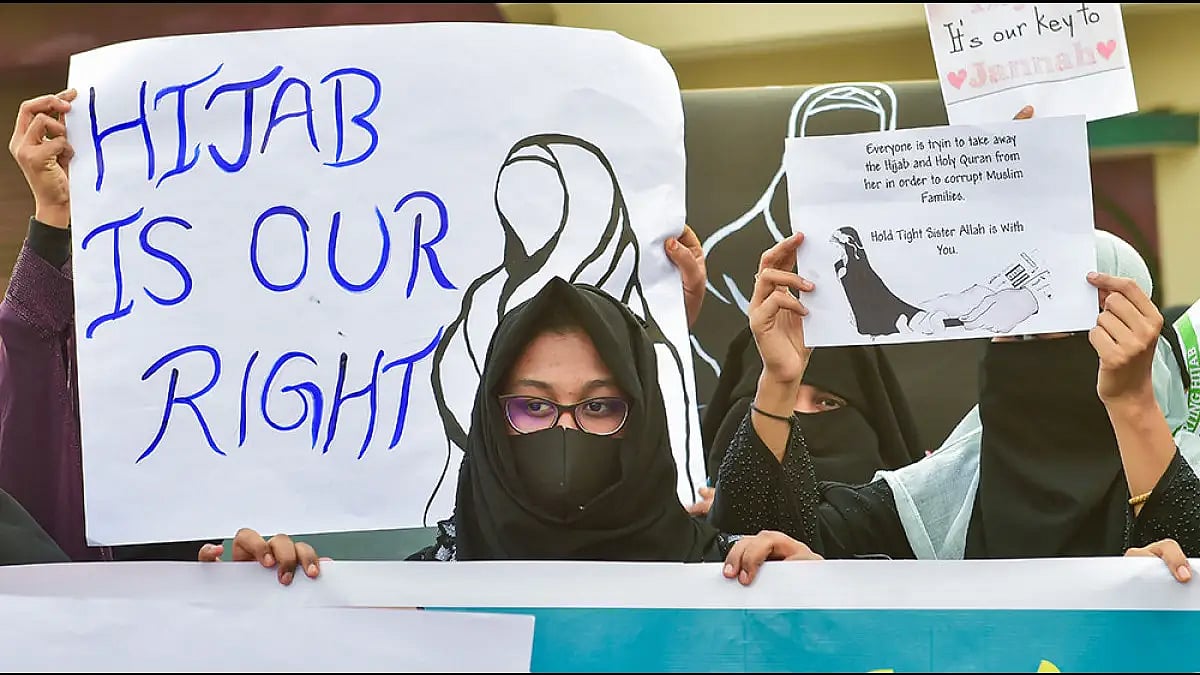 Karnataka Hijab controversy.(Representational image)
