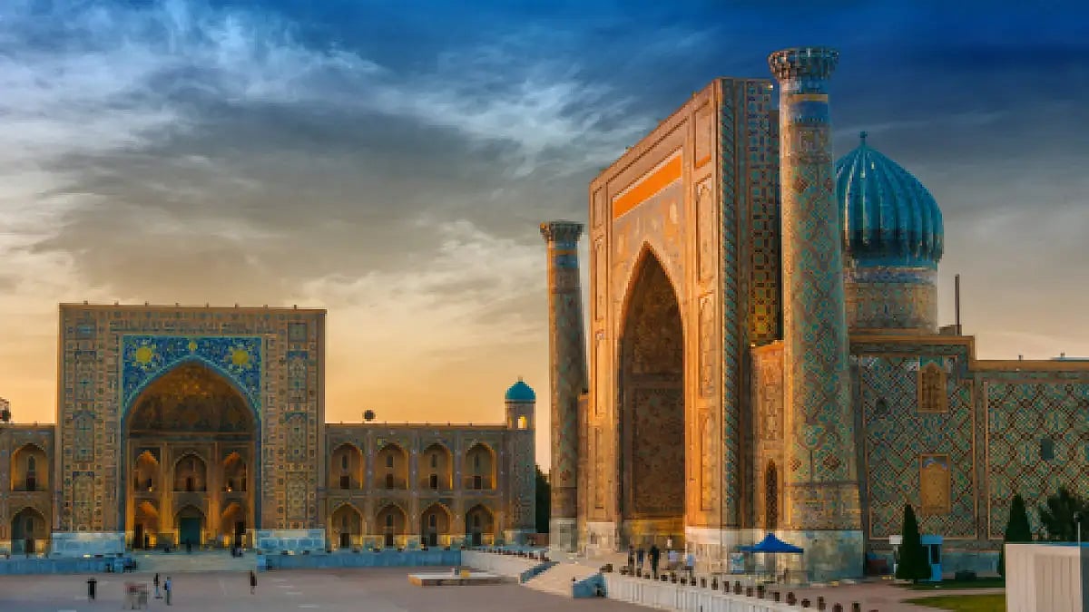 The ancient city of Samarkand