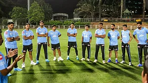 Delhi Capitals have been training in Mumbai ahead of their IPL 2022 opener vs MI on March 27.