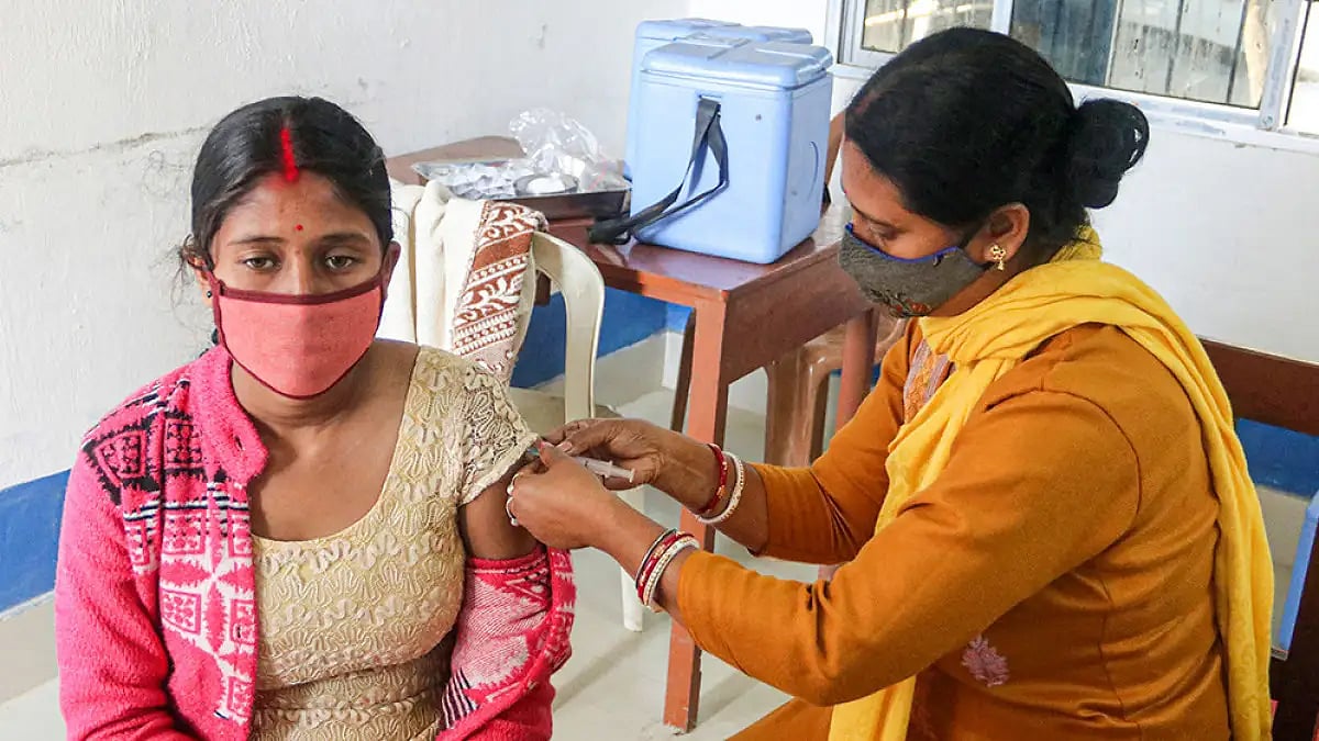 COVID-19 vaccination in Delhi. (Representational image)