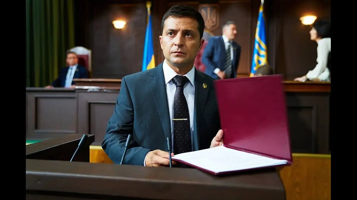 Volodymyr Zelenskyy in 'Servant Of The People'
