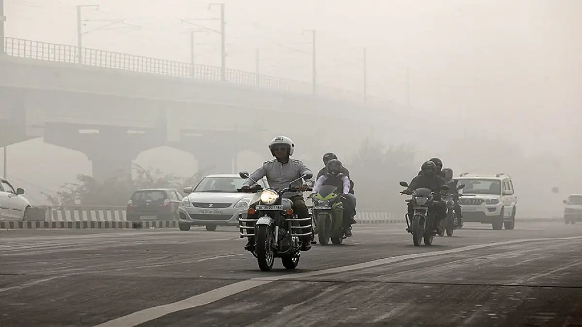 The campaign was launched to reduce vehicular pollution in the city. 