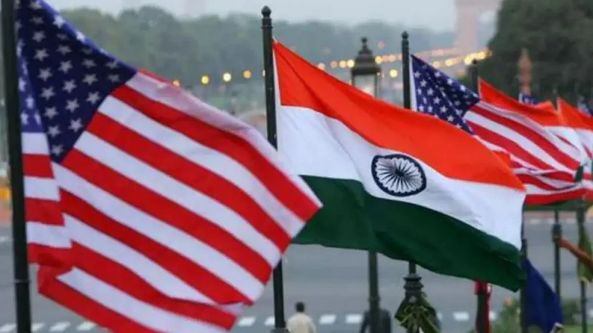 US and Indian flags. (Representative image)