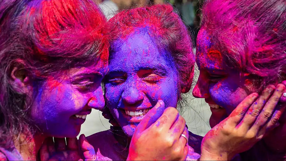 Holi celebration in Haryana and Punjab.(Representational image)