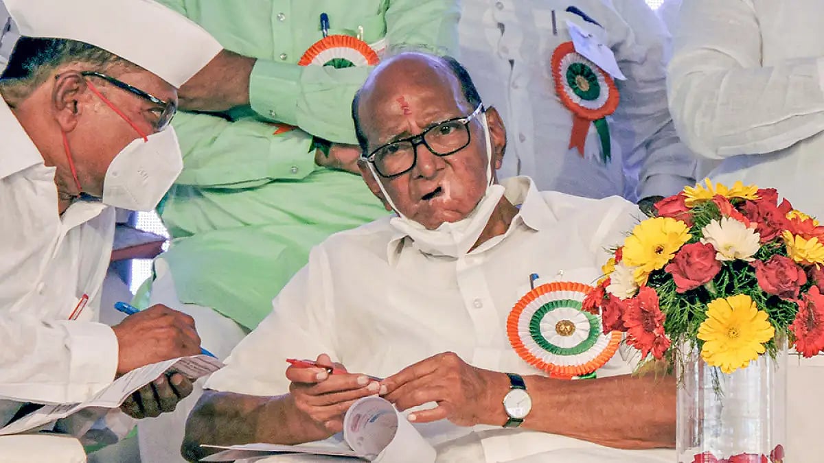 NCP Chief Sharad Pawar 