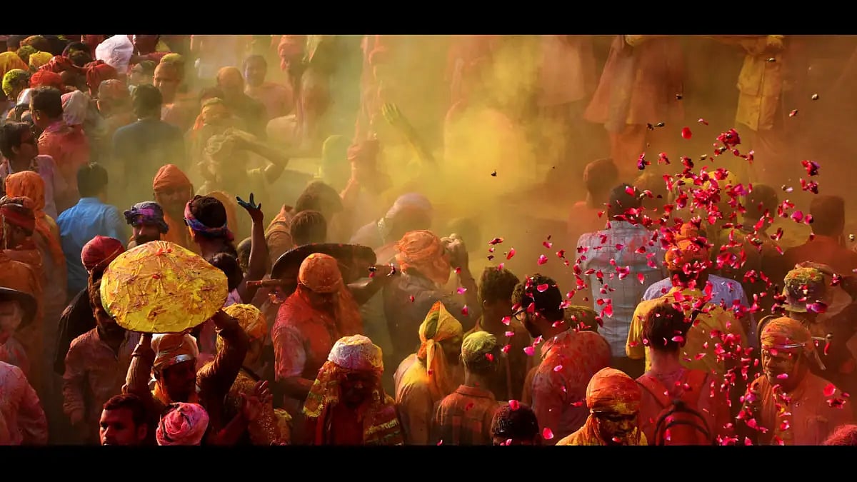 Holi in Rajasthan.(Representational image)