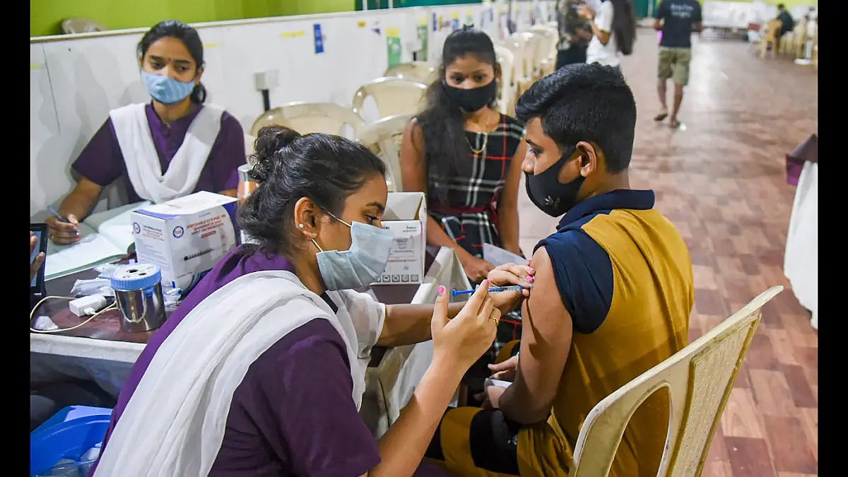 COVID cases in India.(Representational image)