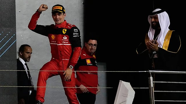 F1: Charles Leclerc Wins Bahrain Grand Prix - In Pics