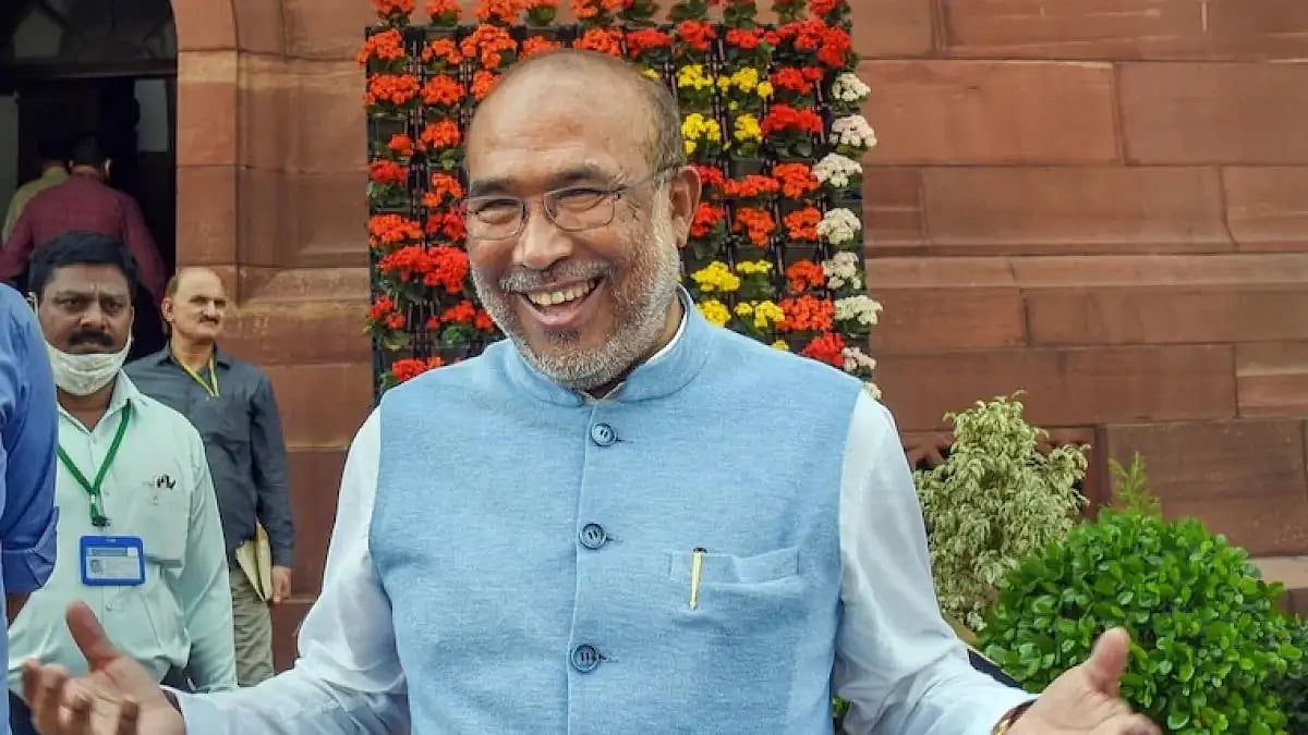 Manipur Chief Minister N Biren Singh  - File image