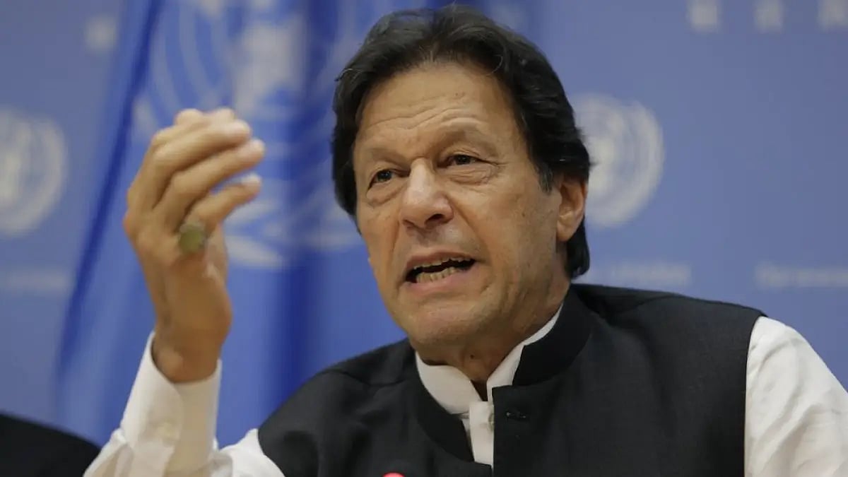 Pakistan's Prime Minister Imran Khan