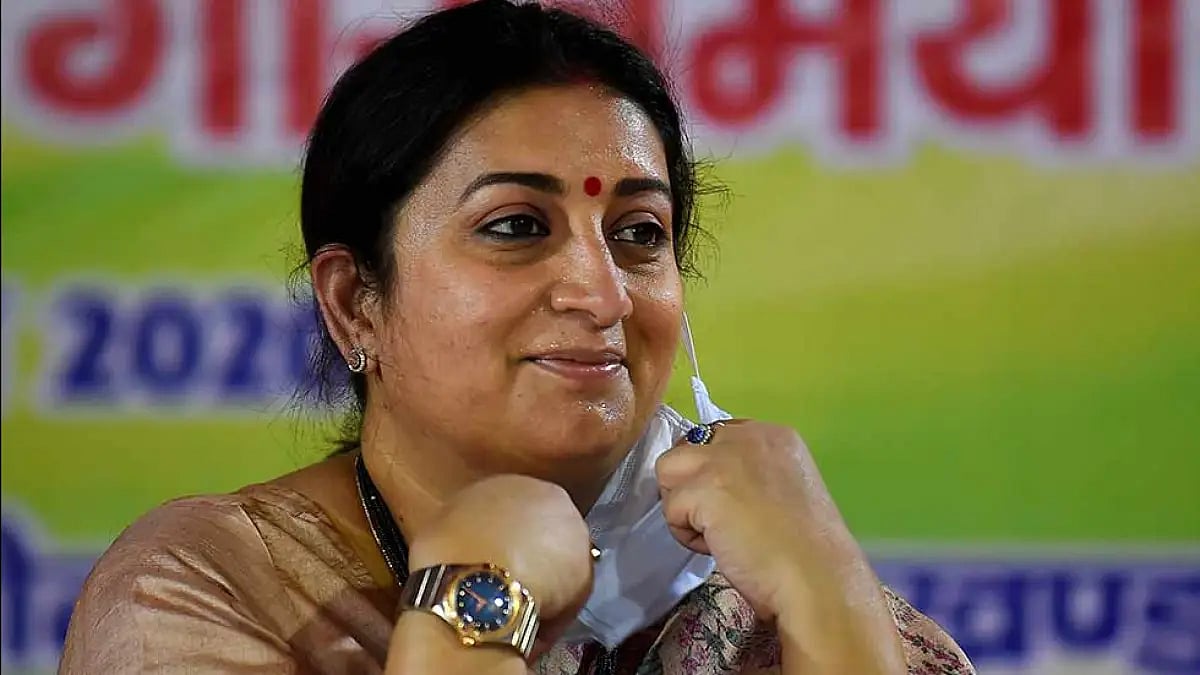 Smriti Irani To Flag Off BJP's Tiranga Rally At Srinagar’s Lal Chowk On Monday