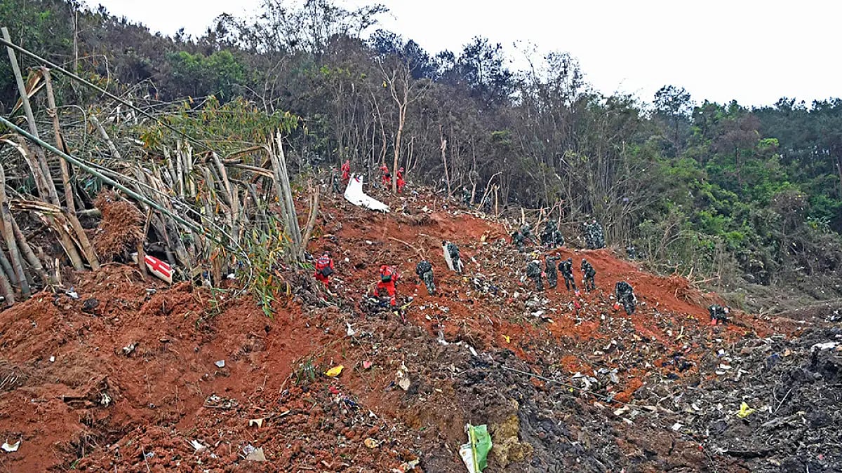 China Plane Crash: US Investigators Reach China To Aid In Probe