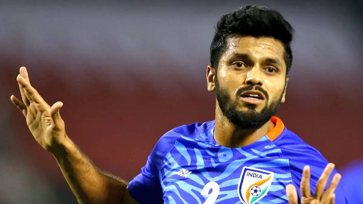 Rahul Bheke scored his maiden international goal on Wednesday against Bahrain in a friendly. 