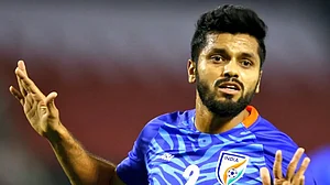 Rahul Bheke scored his maiden international goal on Wednesday against Bahrain in a friendly.