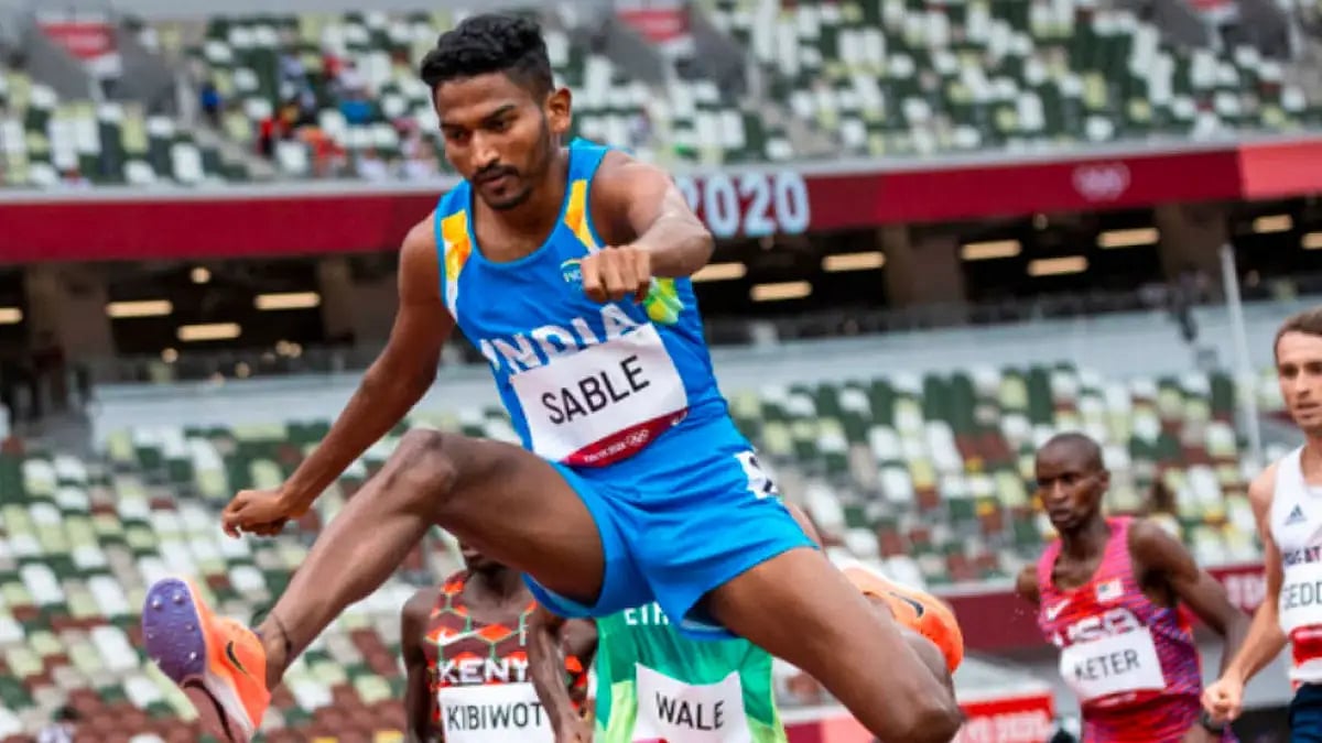 Avinash Sable broke the national record for the 8th time.