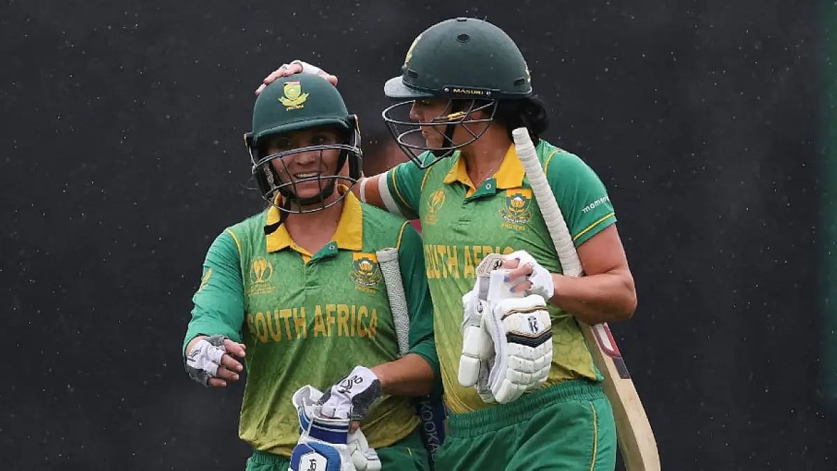 South Africa followed Australia into the last-four stage of ICC Women's World Cup 2022.