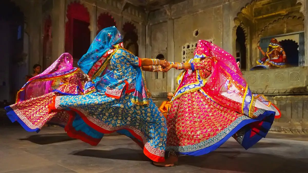 Representative Image: Women in Rajasthan performing a traditional dance 