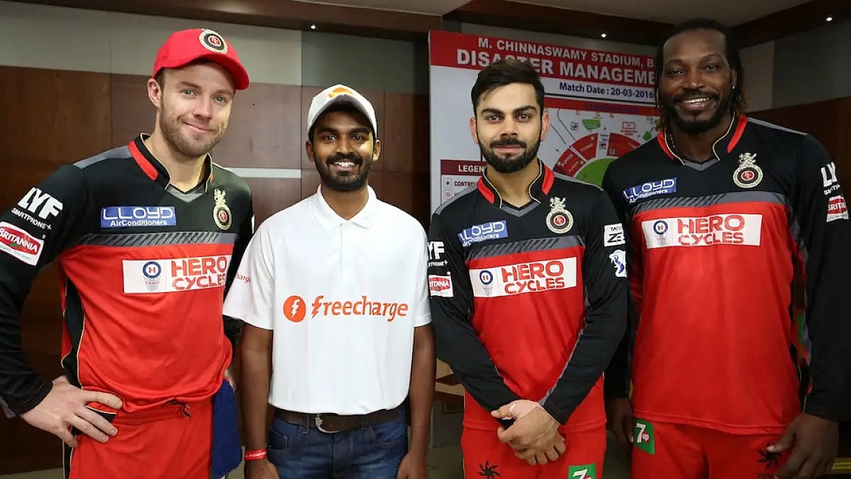 AB De Villiers, Virat Kohli and Chris Gayle - arguably the three greatest batsmen of the T20 era.