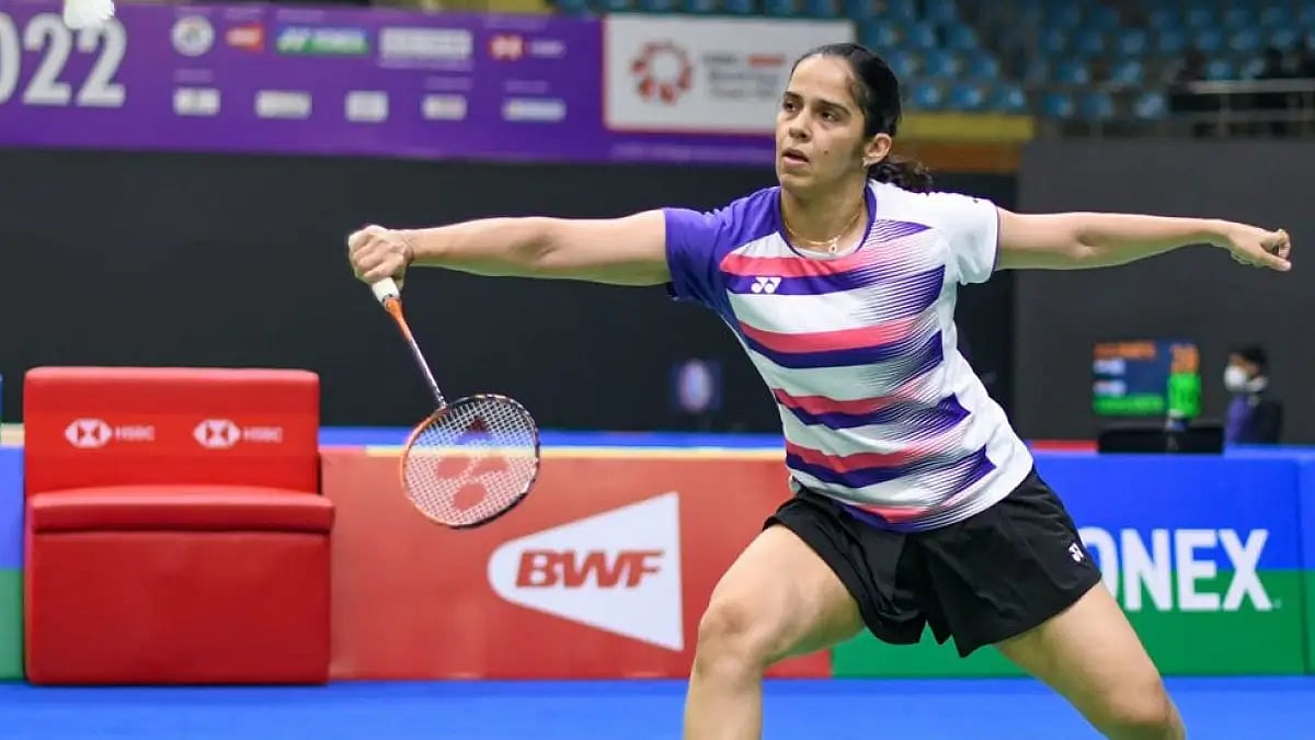 Saina Nehwal had outplayed Yaelle Hoyaux in her opening round fixture at Swiss Open 2022 Badminton.
