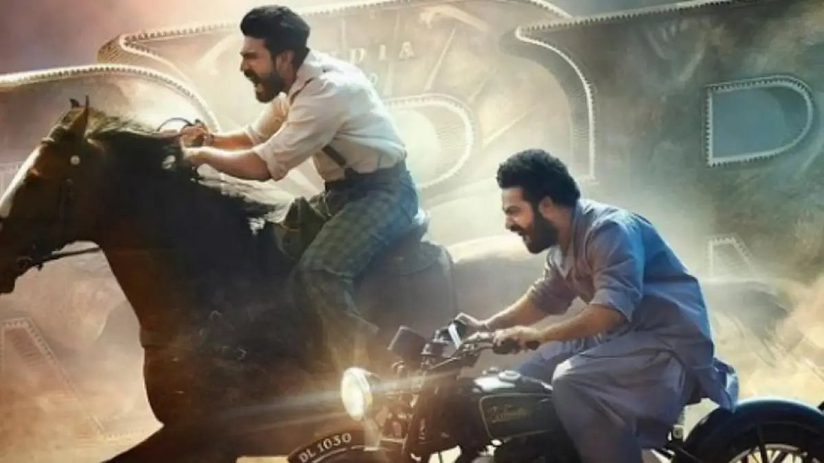 SS Rajamouli's 'RRR' hit screens on March 25 Credit: Instagram/ssrajamouli