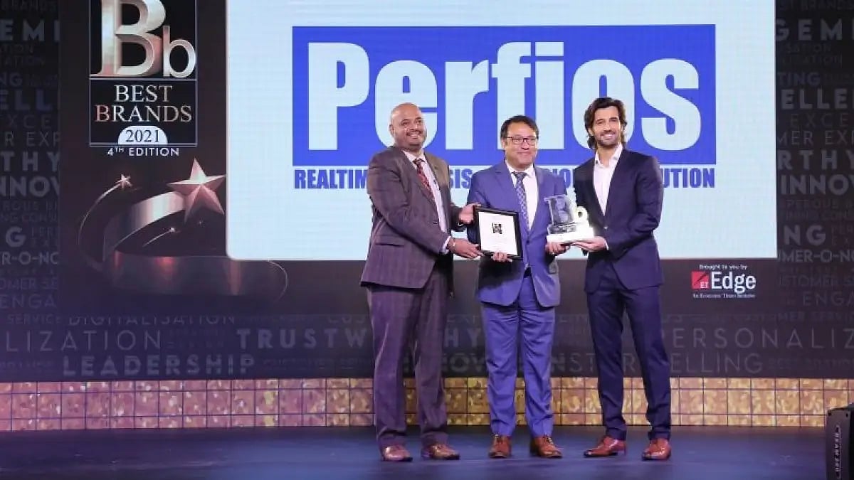 Perfios receives The Economic Times- Best Brands 2021 Award