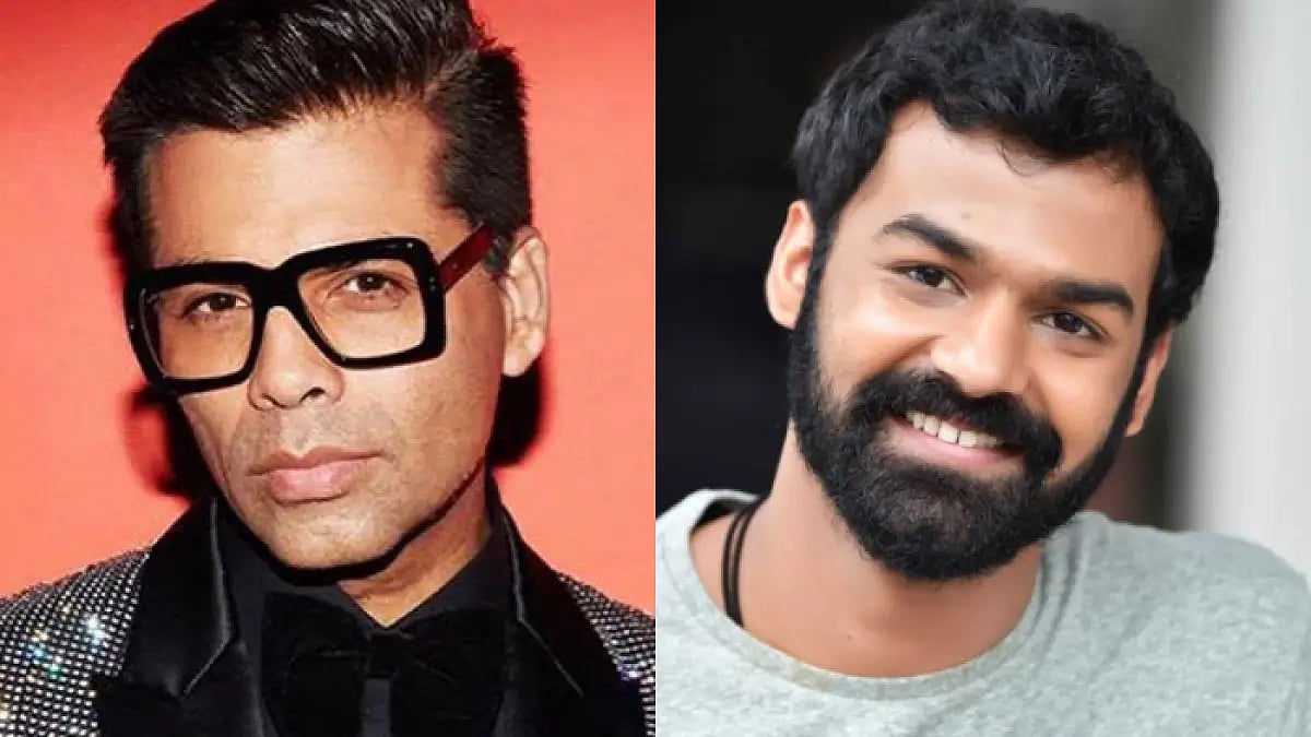 Karan Johar and Pranav Mohanlal