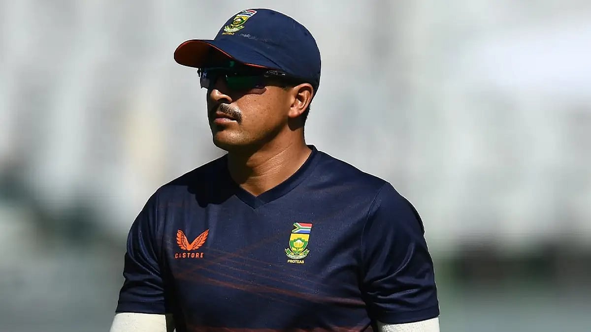 Zubayr Hamza has played six Tests and an ODI for South Africa so far. 