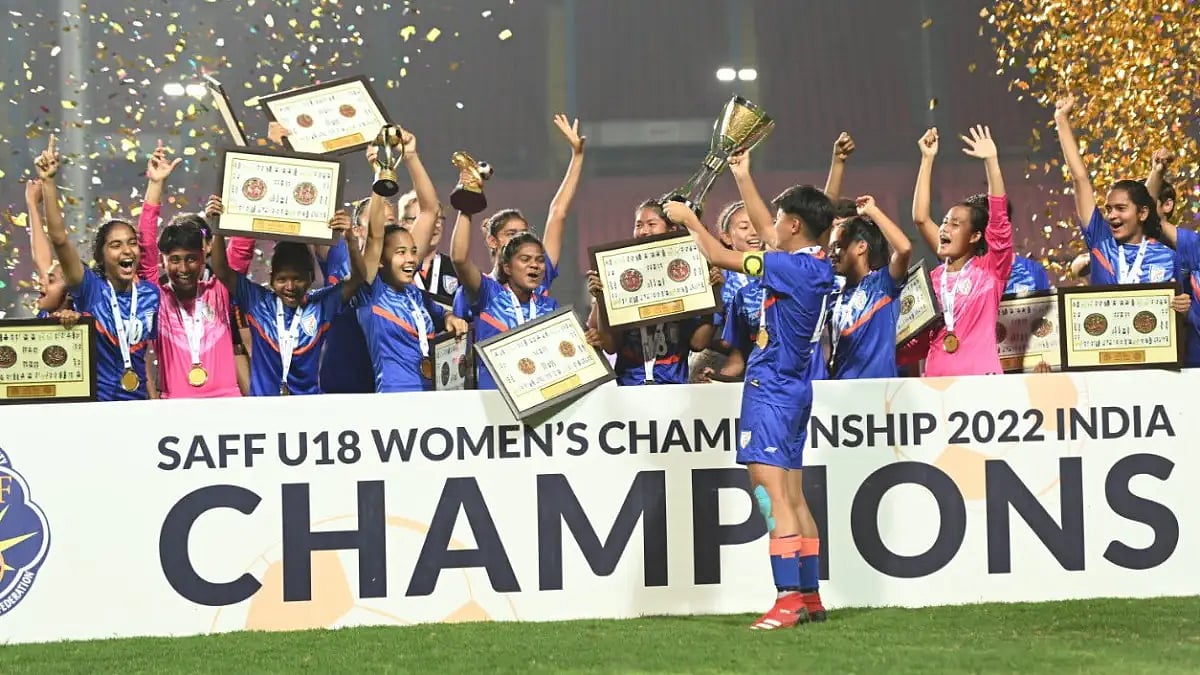 SAFF U 18 Women s Championship 2022 India Lift Title Despite Narrow Loss To Bangladesh