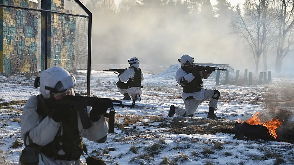 Representative image of Russian military