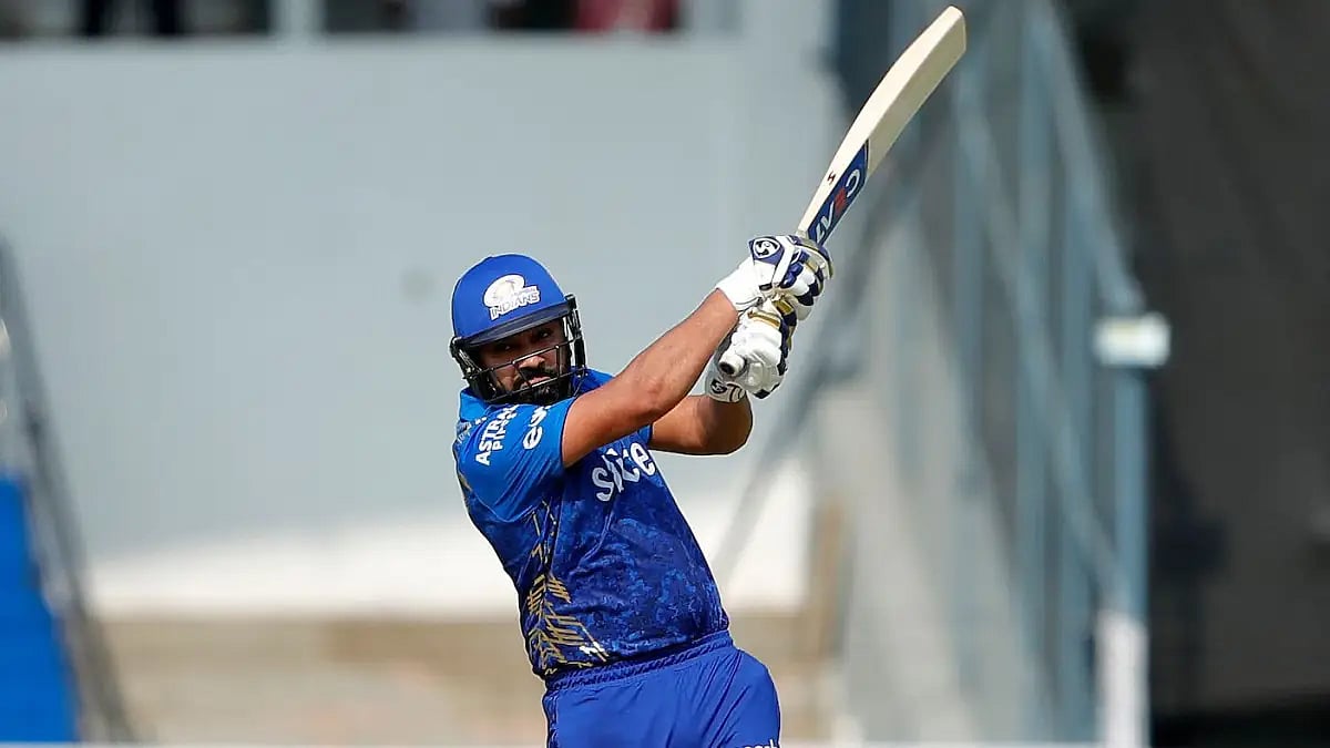 Rohit Sharma scored 41 off 32 balls in DC vs MI IPL 2022 game at Brabourne Stadium on Sunday.