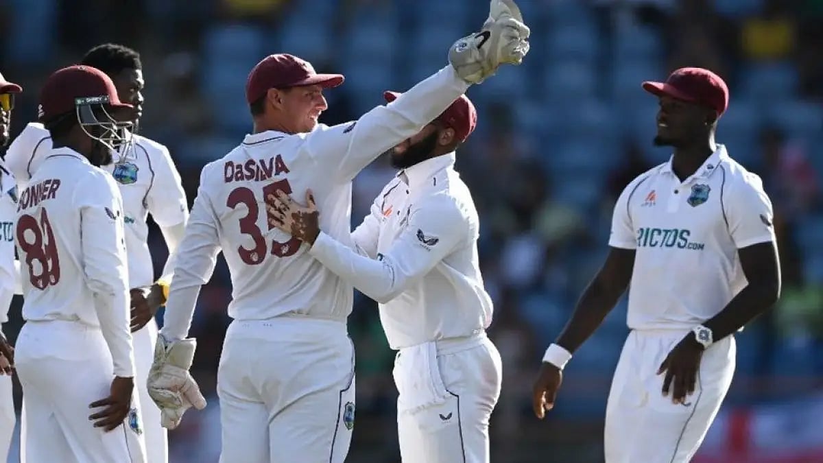Joshua Da Silva was declared the Player of the Match in West Indies vs England 3rd Test.