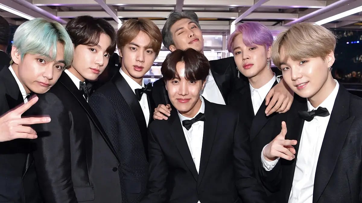 BTS makes appearance at Oscars 2022.