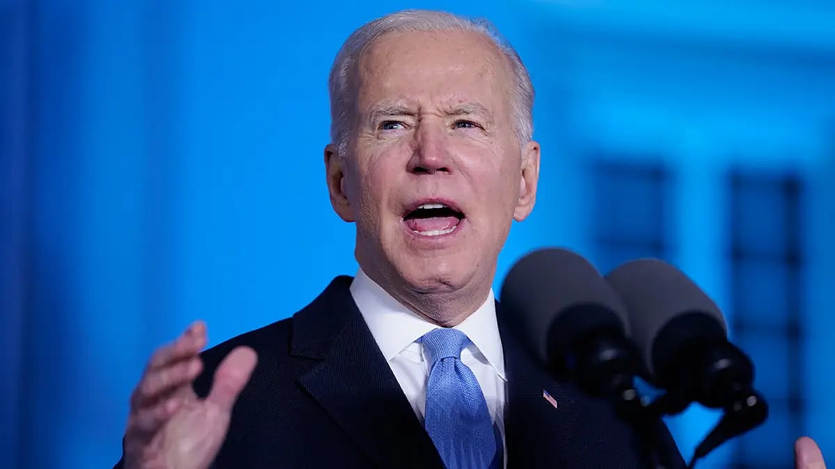 US President Joe Biden