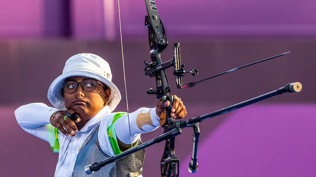 Deepika Kumari won team bronze for India in the 2010 Asian Games.  