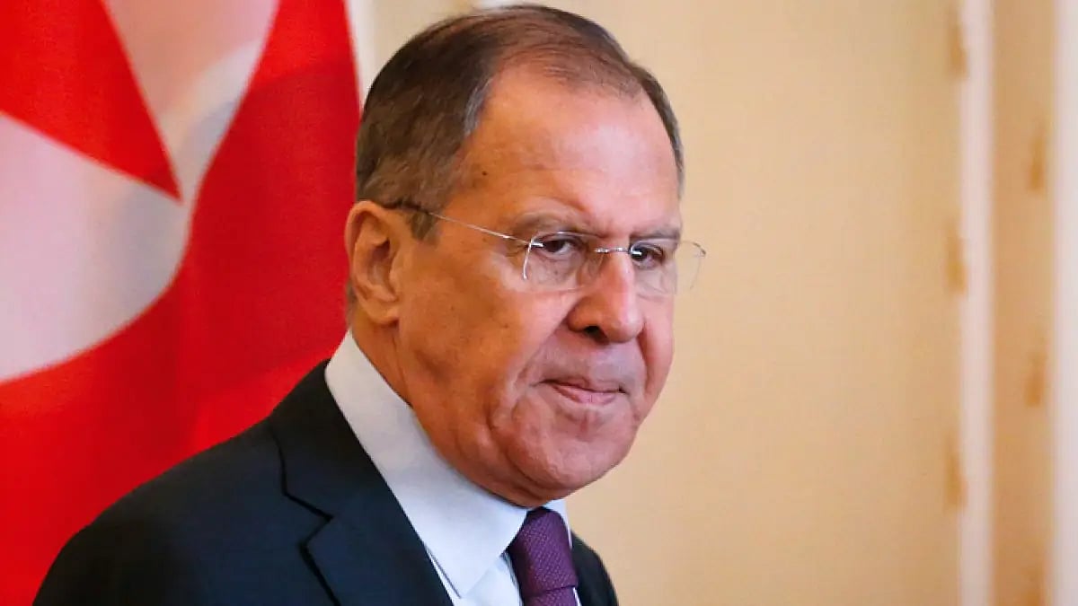 Russian Foreign Minister Sergey Lavrov 