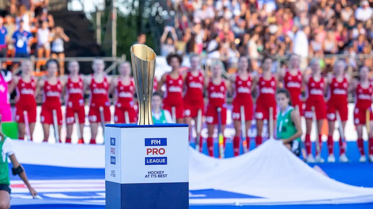The Indian women's hockey team is currently third in the FIH Pro League 2021-22 standings.