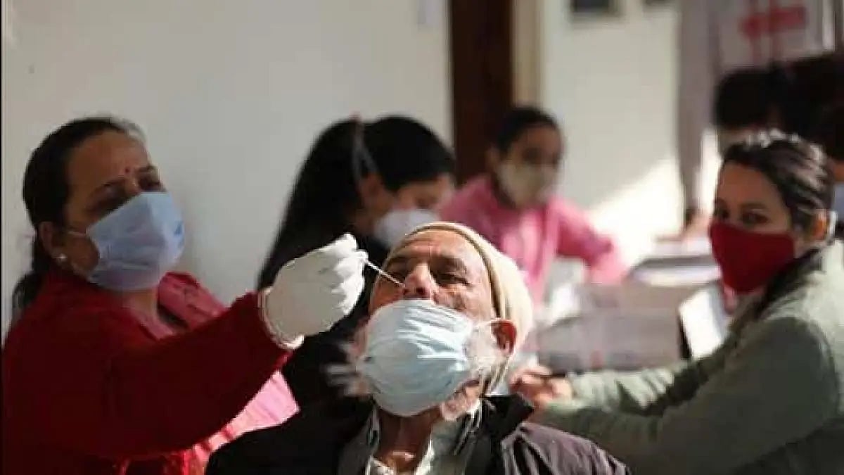 COVID-19 cases in Jammu and Kashmir 