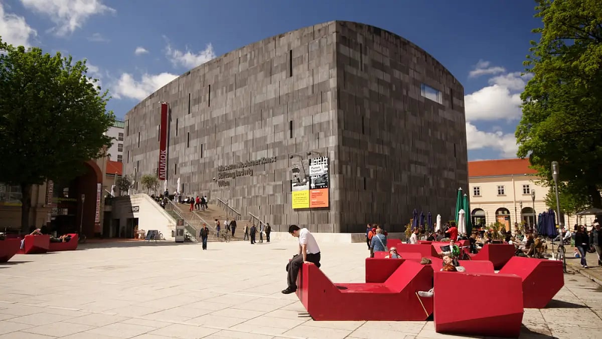 Museum of Modern Art (Museum Moderner Kunst) in Vienna,Austria.