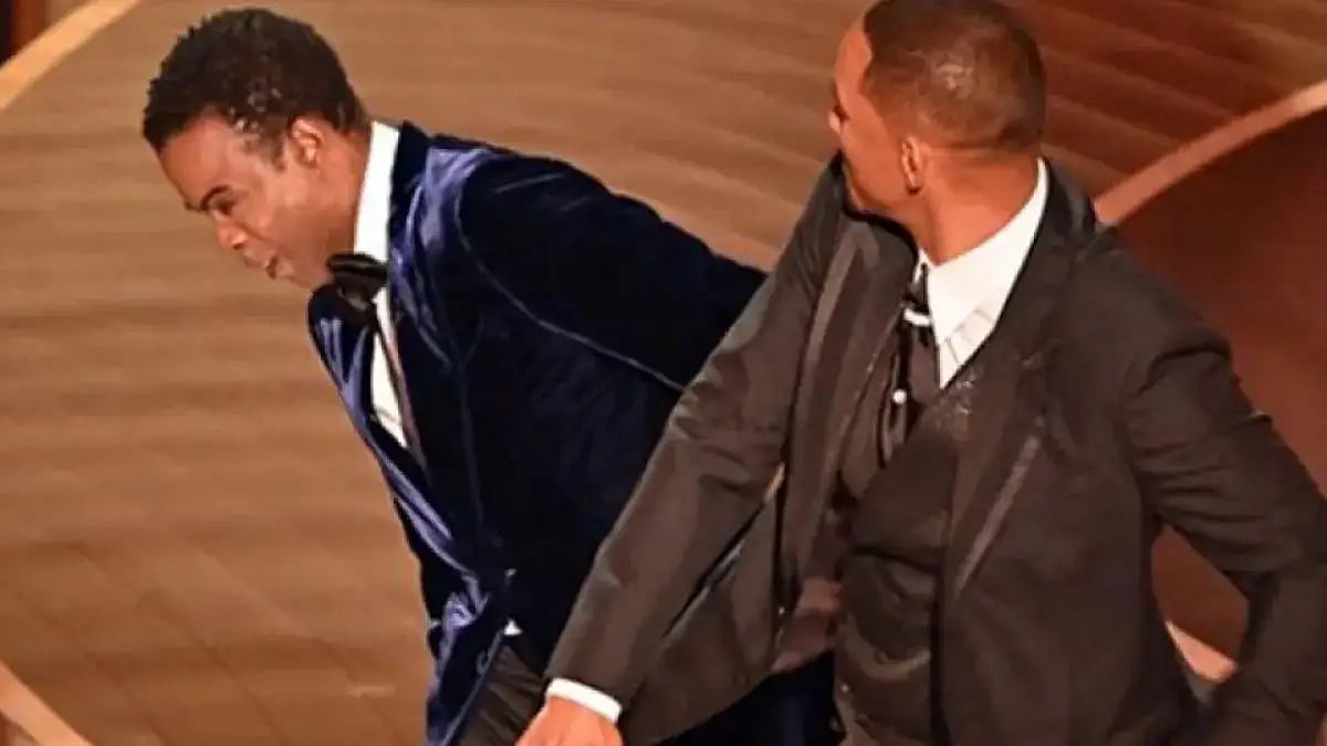 Will Smith slapped Chris Rock at the Oscars