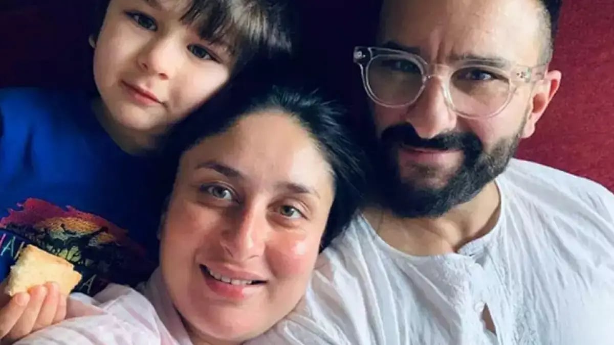 Kareena Kapoor Khan, Saif Ali Khan and Taimur Ali Khan