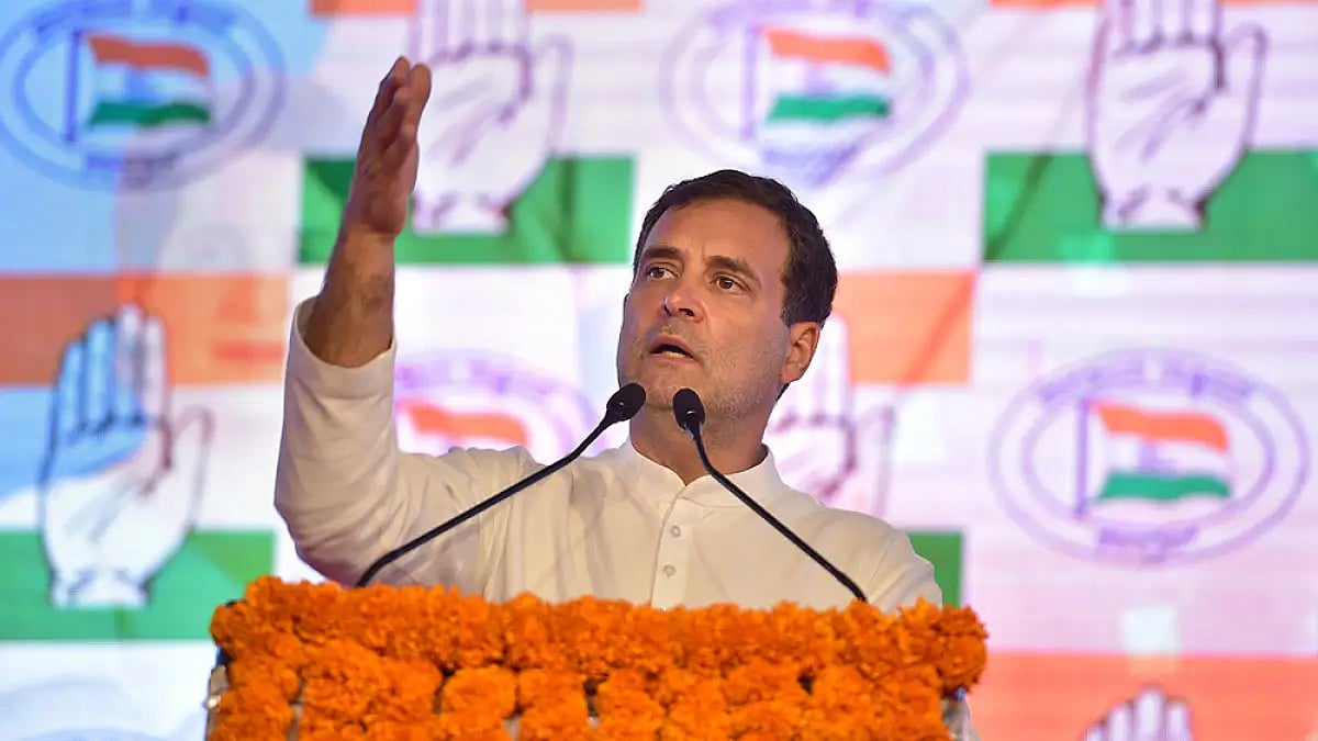 Only Congress Governs For Welfare Of Poor, Middle Class Families: Rahul