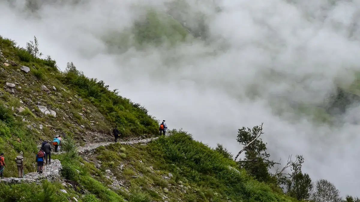 The Nanda Devi biosphere reserve, Uttarakhand,