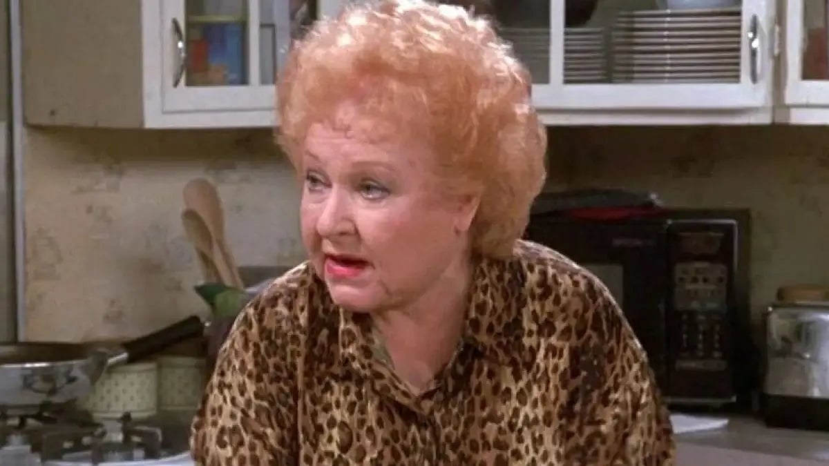 Estelle Harris in the show 'Seinfeld'