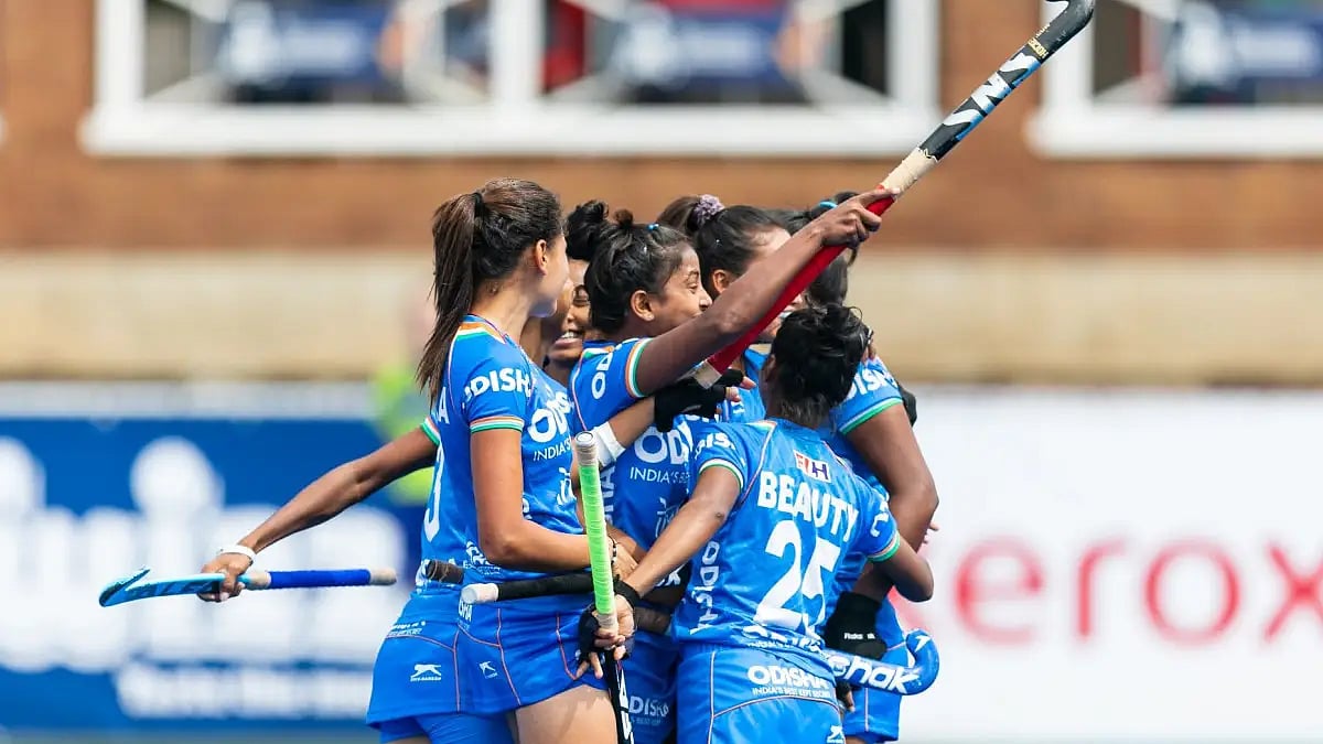 India scored both their goals in the first half, while that from Germany came in the 57th minute.