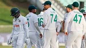 South Africa have set a target of 274 runs for Bangladesh. Follow highlights of SA vs BAN here.