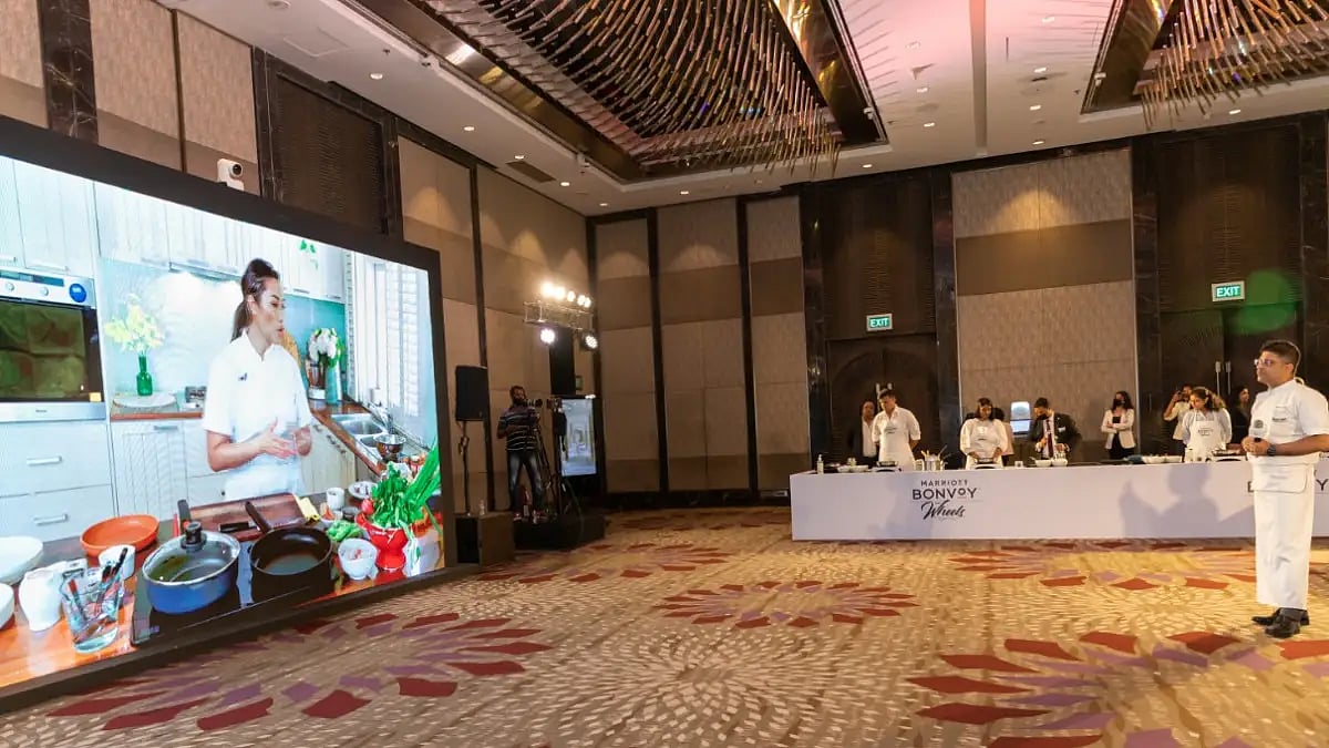 A Marriott Bonvoy On Wheels masterclass with MasterChef Diana Chan